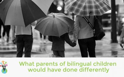 What parents of bilingual children would have done differently